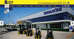 Desktop Screenshot of bkforklift.com